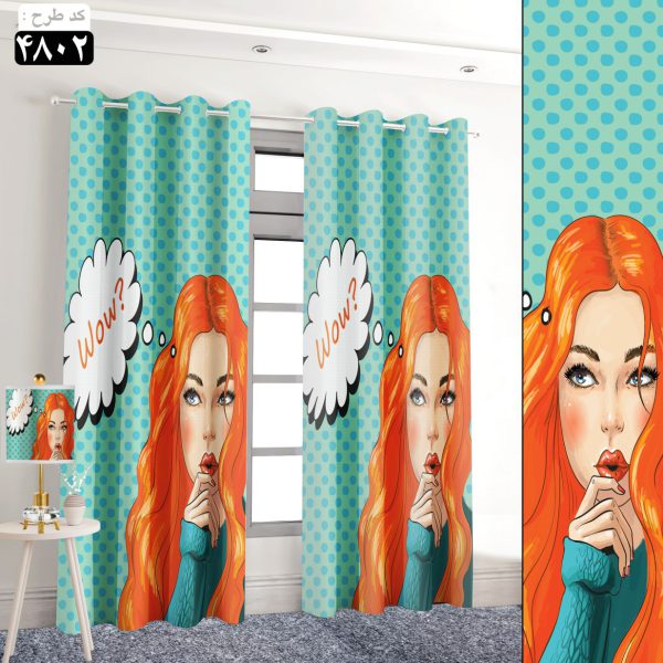 پرده تصویری طرح اولویا برند پرنا