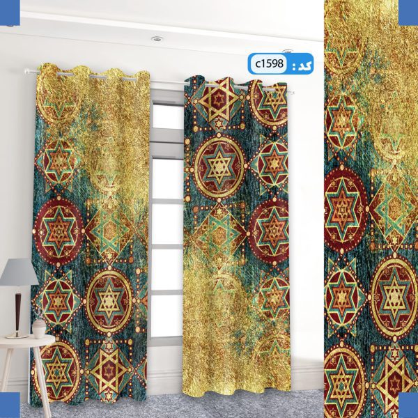 پرده تصویری طرح رامسین برند پرنا