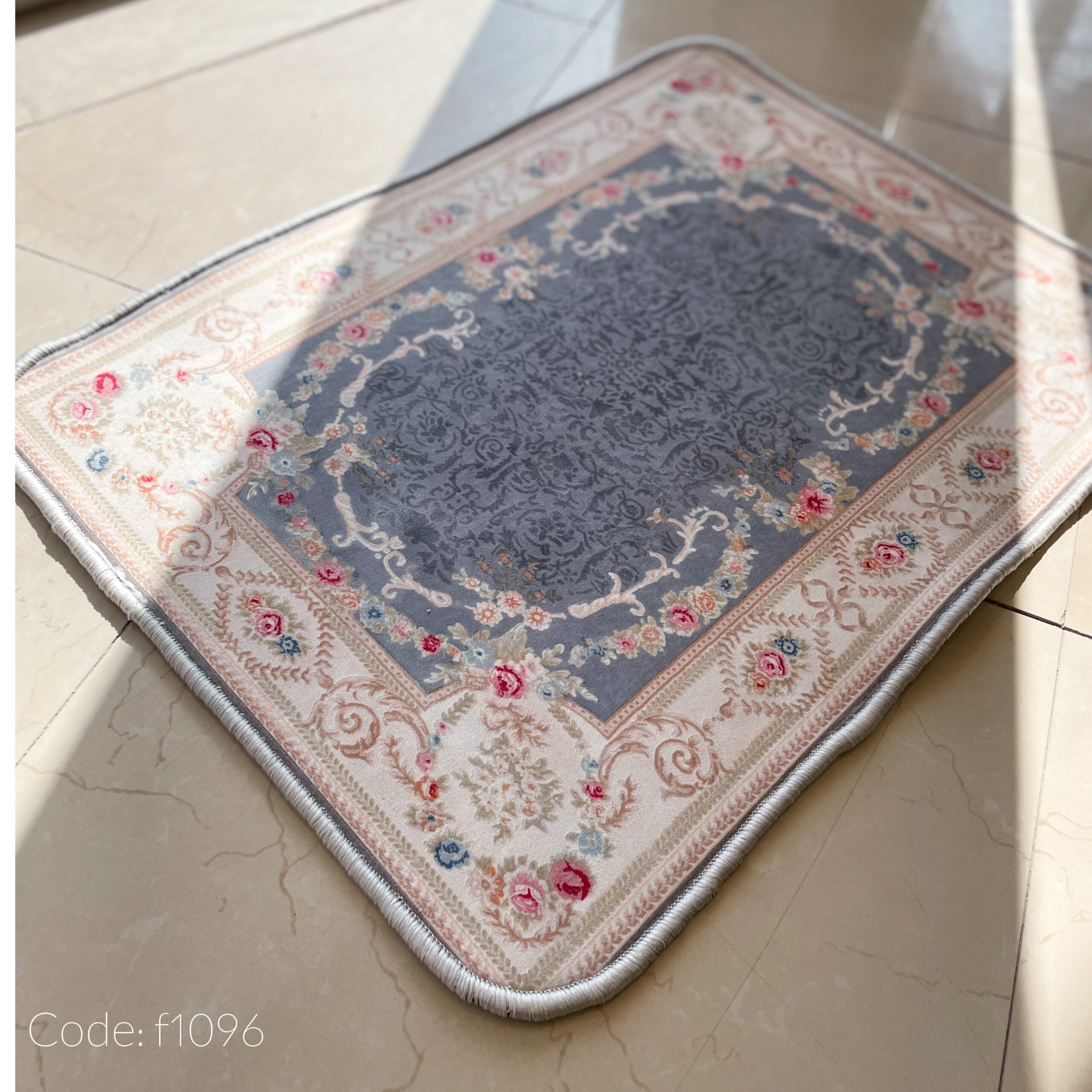 پادری طرح گلهای بهاری سایز 50*70 برند فرمهر F1096 1 scaled
