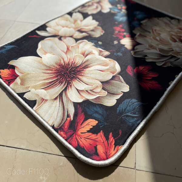 پادری طرح گلها سایز 50*70 برند فرمهر