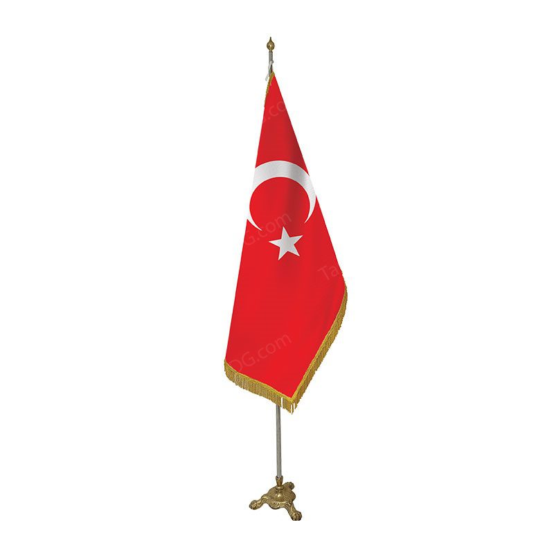 پرچم تشریفات طرح کشور ترکیه برند داریس PT8 2