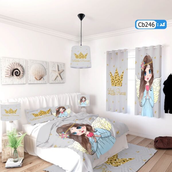 ست روتختی  طرح فرشته و تاج برند ایپک