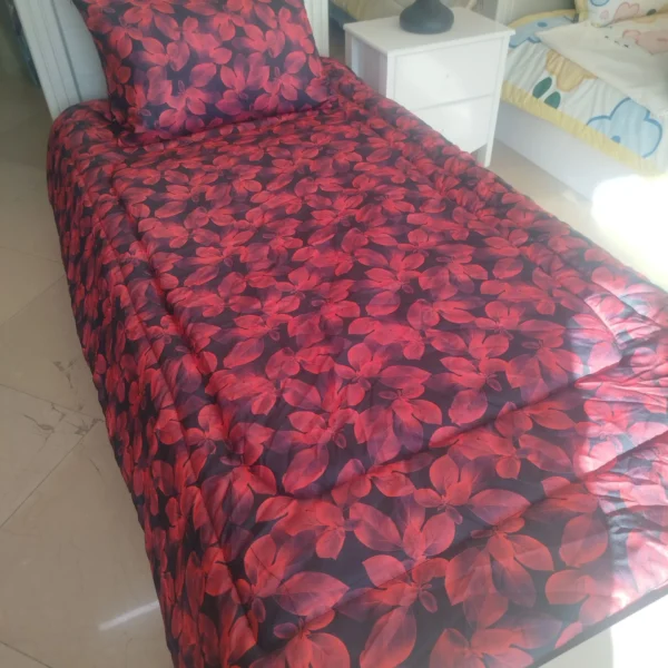 ست روتختی یک نفره طرح ارمغان قرمز  برند ایپک