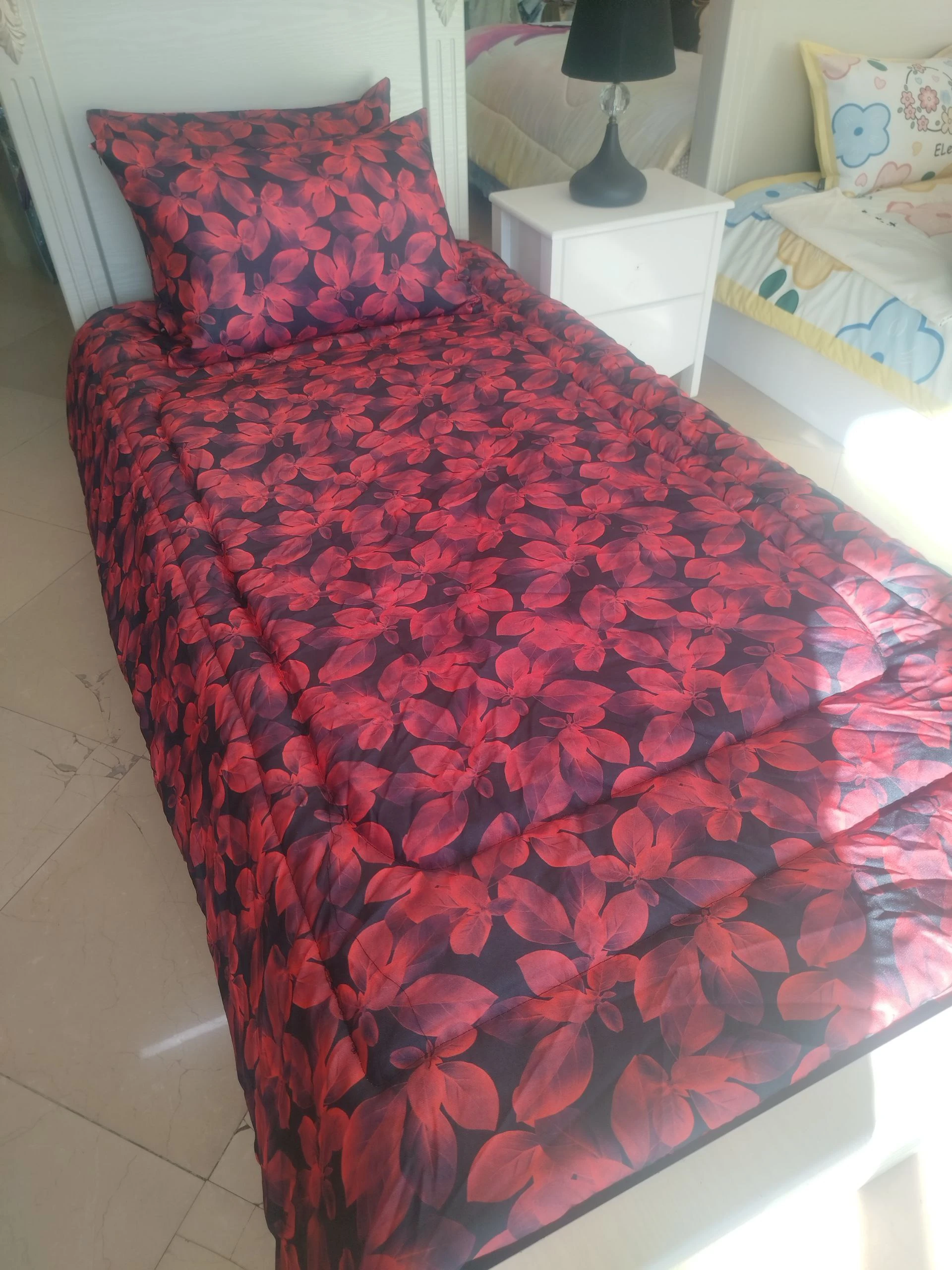 ست روتختی یک نفره طرح ارمغان قرمز برند ایپک photo 411@05 05 2025 16 31 06