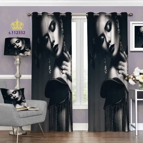 پرده تصویری پرتره زن با قابلیت سفارشی‌سازی کد s-112332