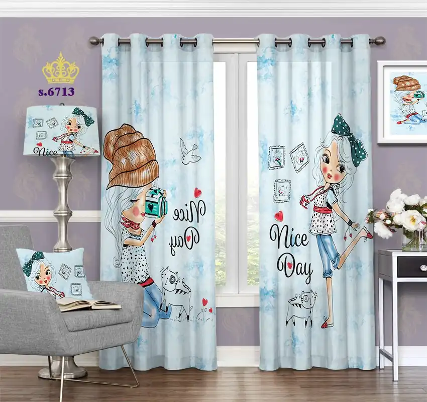 پرده تصویری کد 6713 برند شاهکار 6713 1