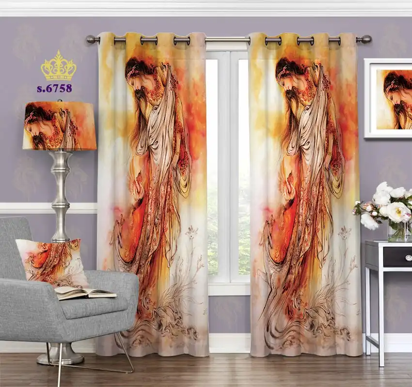 پرده تصویری کد 6758 برند شاهکار 6758 1