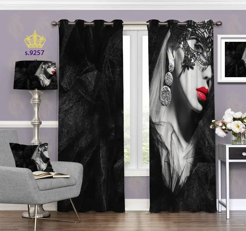 پرده تصویری کد 9257 برند شاهکار 9257 1