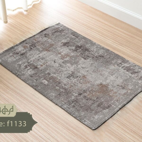 پادری کهنه نما پارچه رویه مخمل پورشه بژ و خاکستری کد F1133 | فرمهر