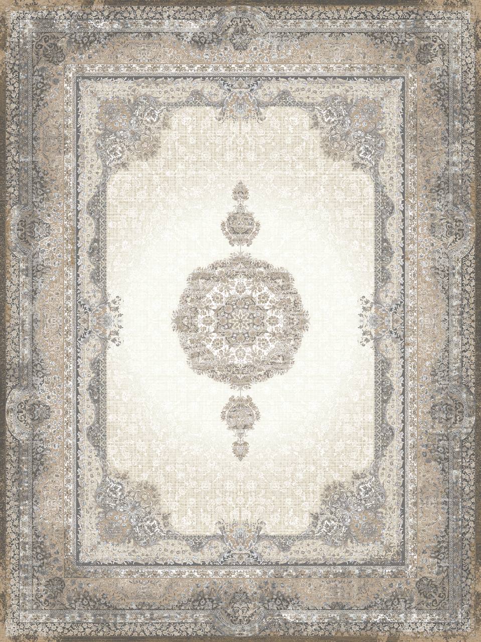 زیر سفره ای مخمل طرح افشان کلاسیک برند فرمهر کد tbt-f13051 f13051
