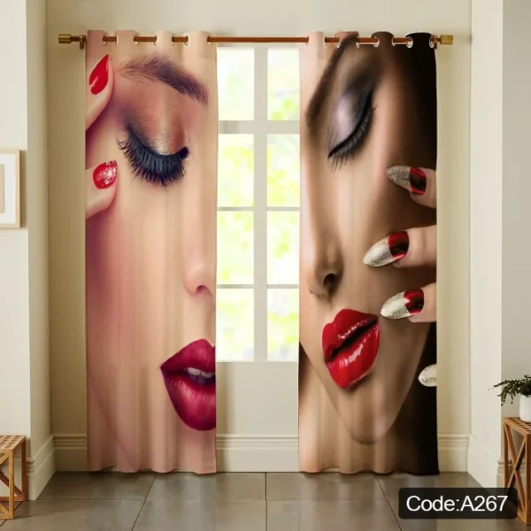 پرده تصویری کد A267 برند دکو