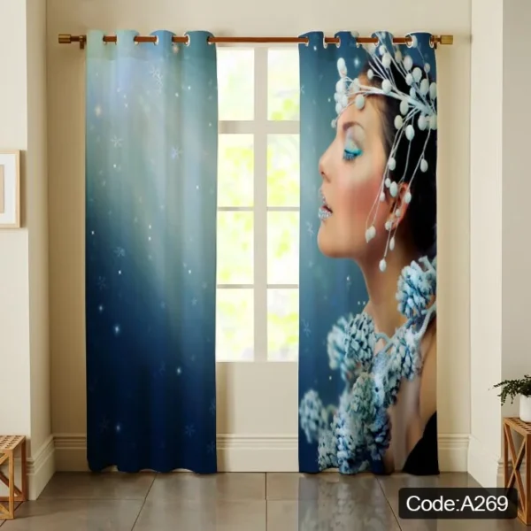 پرده تصویری کد A269 برند دکو