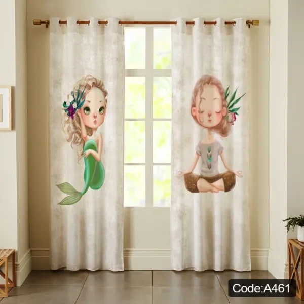 پرده تصویری کد A461 برند دکو