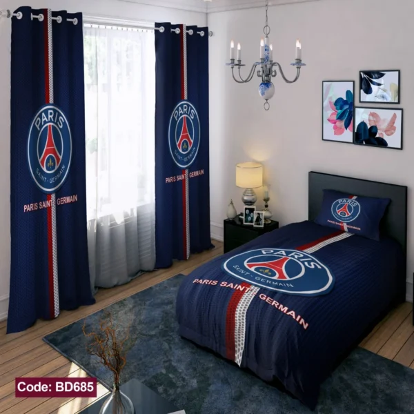 ست روتختی و پرده کد BD685 برند دکو