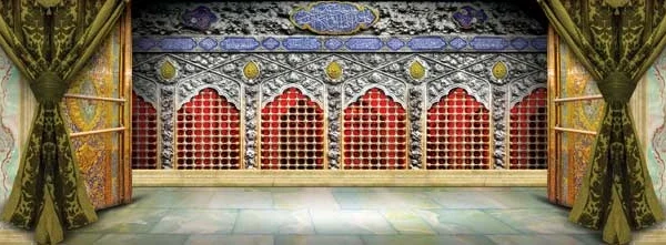 طرح مذهبی پنجره سرخ کد G 918