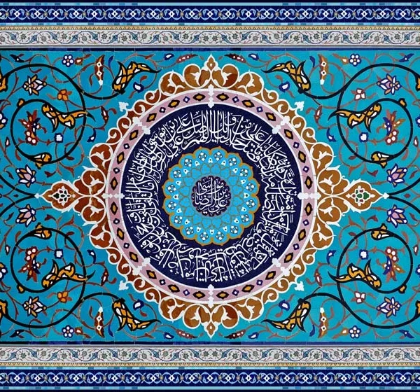 طرح مذهبی نگار فیروزه‌ای کد G 927