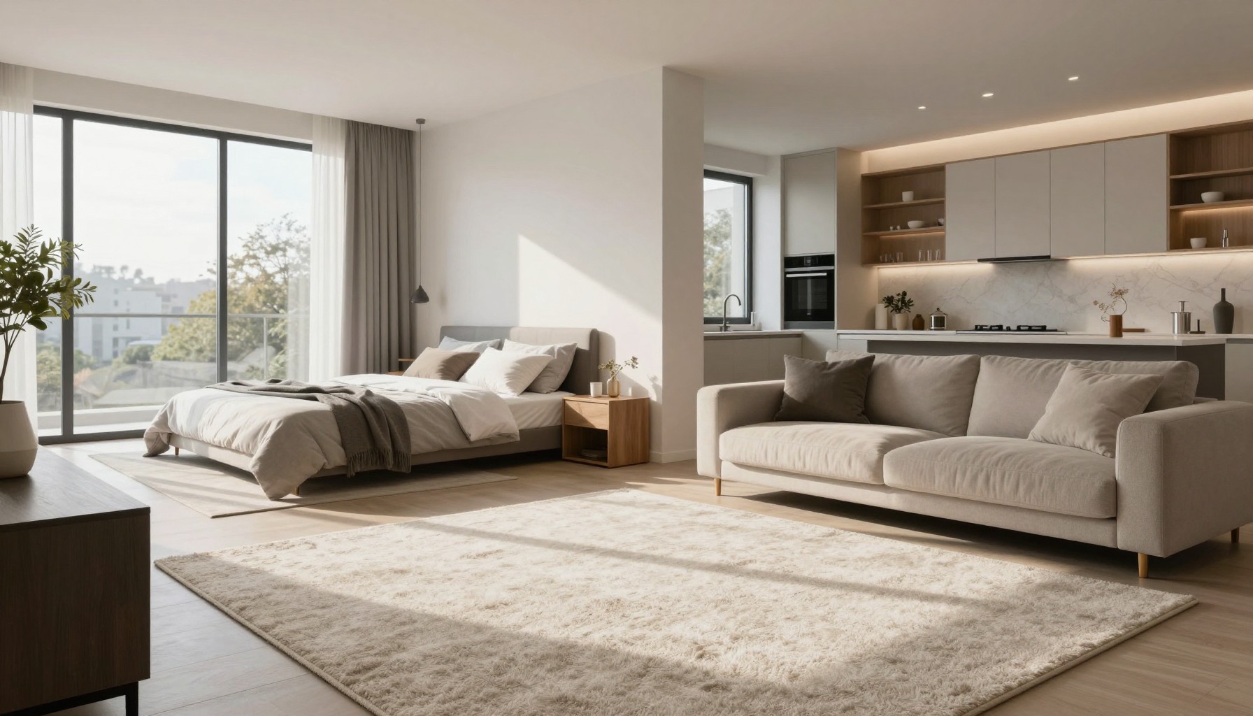 راهنمای انتخاب سایز فرشینه برای پذیرایی، اتاق خواب و آشپزخانه